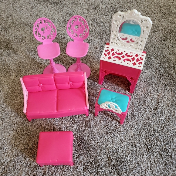 barbie furniture lot